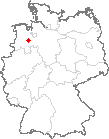 Karte Visbek, Kreis Vechta